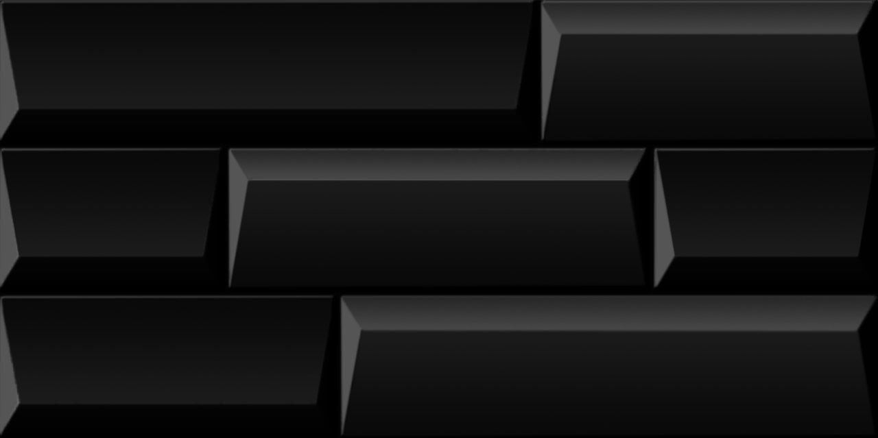 300X600 CHICAGO PARLAK SIYAH K:11.5 - Numune