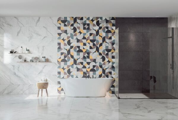 330X990 ARYA DYNAMIC DEKOR PARLAK REKTIFIYE - Numune