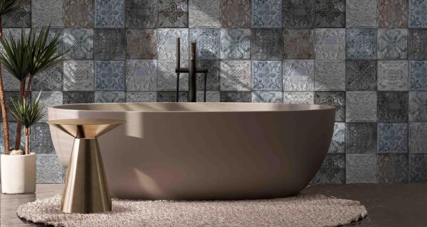 200X200 PALMIRA ANTRASIT MIX DEKOR FON-NOKTALI - 1 kutu 0.76 m2