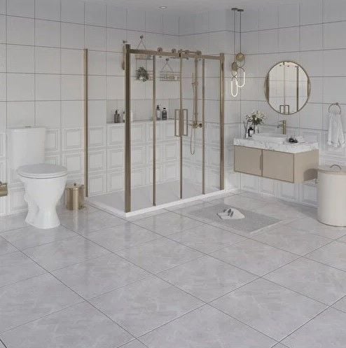 600X600 SANTIAGO GRI TAM PARLAK REKTIFIYE K:9