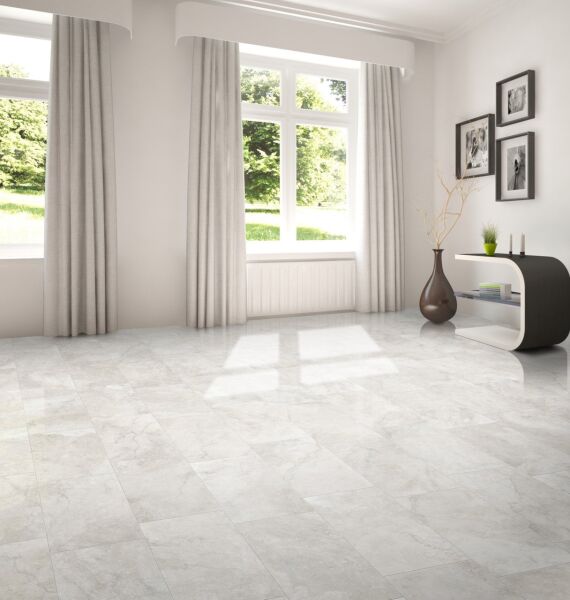 300X600 KODIAK BEYAZ TAM PARLAK REKTIFIYE - Numune