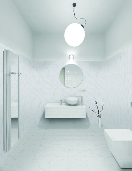 450X450 CALACATTA MAT BEYAZ K:8 - Numune