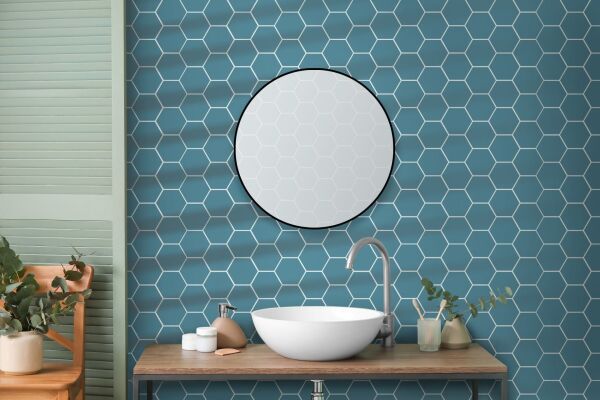 100X116 LEGACY TURKUAZ ALTIGEN FILELI (29X36 CM) - Numune