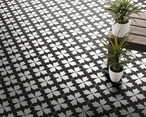 200X200 KENZZI KASBAH BLACK K:14 - Numune