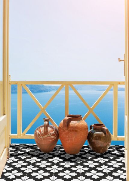 200X200 KENZZI KASBAH BLACK K:14 - Numune