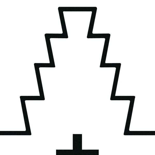 200X200 CALLI SIYAH-BEYAZ K:10 - Numune