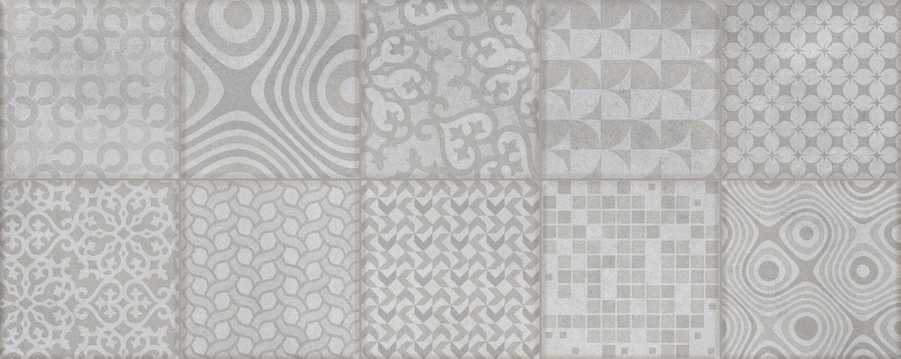 200X500 ARUBA PATCHWORK GRI