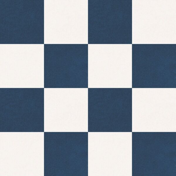 200X200 CHECKER BOARD KOYU MAVI K:10 - Numune