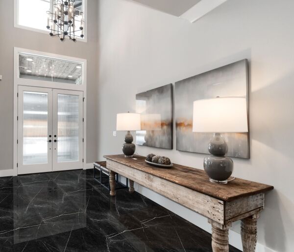 600X1200 NEVADA SIYAH TAM PARLAK REK. K:8 - Numune