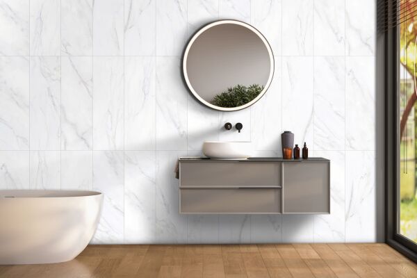 330X990 CALACATTA BEYAZ REKTIFIYE K:10 - Numune