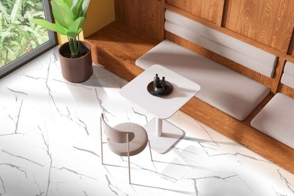 600X1200 VICTORIA BEYAZ TAM PARLAK REK. K:8 - 1 kutu 2.16 m2