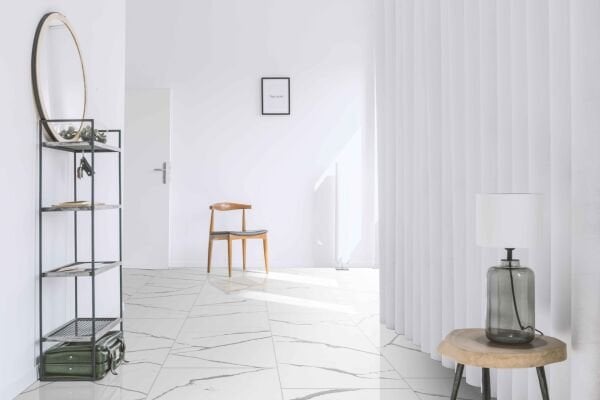 600X1200 VICTORIA BEYAZ TAM PARLAK REK. K:8 - 1 kutu 2.16 m2