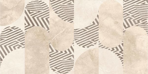 300X600 ALVA PUZZLE KAHVE DEKOR K:8