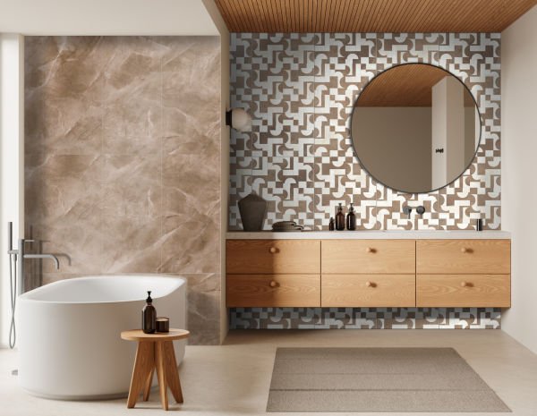 600X1200 ORLANDO KAHVE TAM PARLAK REK. K:8 - 1 kutu 2.16 m2