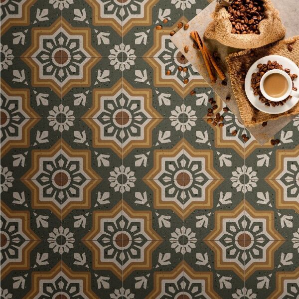 200X200 CASABLANCA YESIL MIX K:10 - Numune