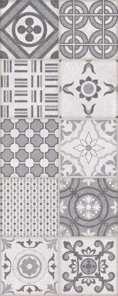 200X500 GENESIS PATCHWOR GRI - Numune