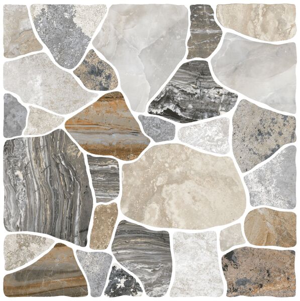 450X450 SORRENTO ACIK GRI-KAHVE MIX K:8 - Numune
