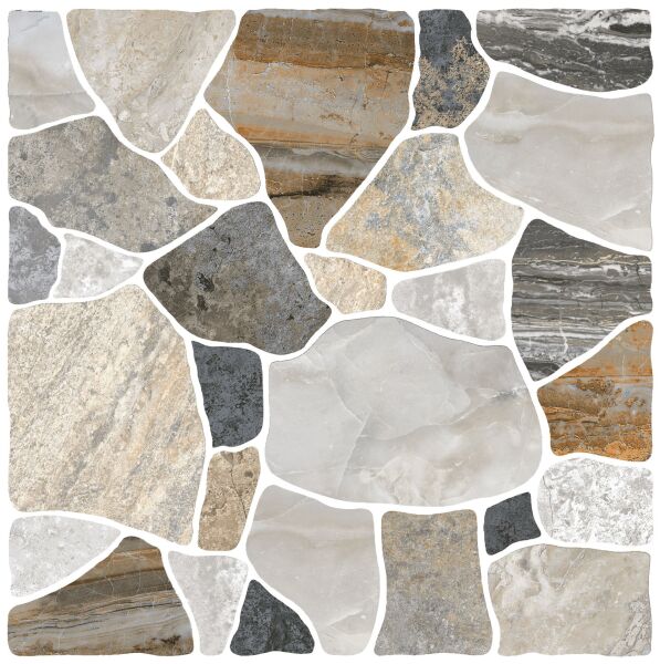 450X450 SORRENTO ACIK GRI-KAHVE MIX K:8 - Numune