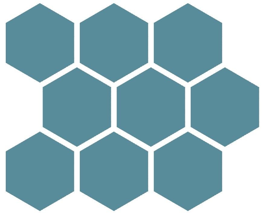 100X116 LEGACY TURKUAZ ALTIGEN FILELI (29X36 CM)