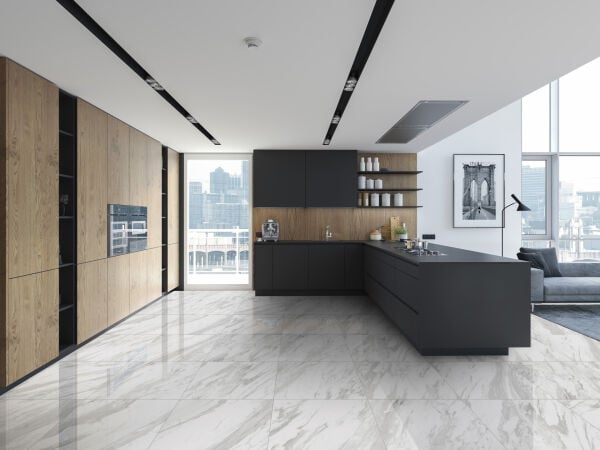 600X600 ONTARIO MAT BEYAZ K:10 - 1 kutu 1.44 m2