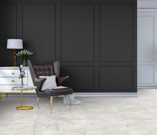 600X600 KODIAK BEYAZ TAM PARLAK REKTIFIYE