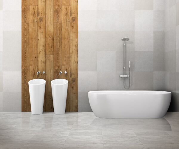 600X600 KODIAK BEYAZ TAM PARLAK REKTIFIYE - Numune