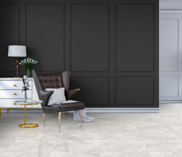 600X600 KODIAK BEYAZ TAM PARLAK REKTIFIYE - Numune